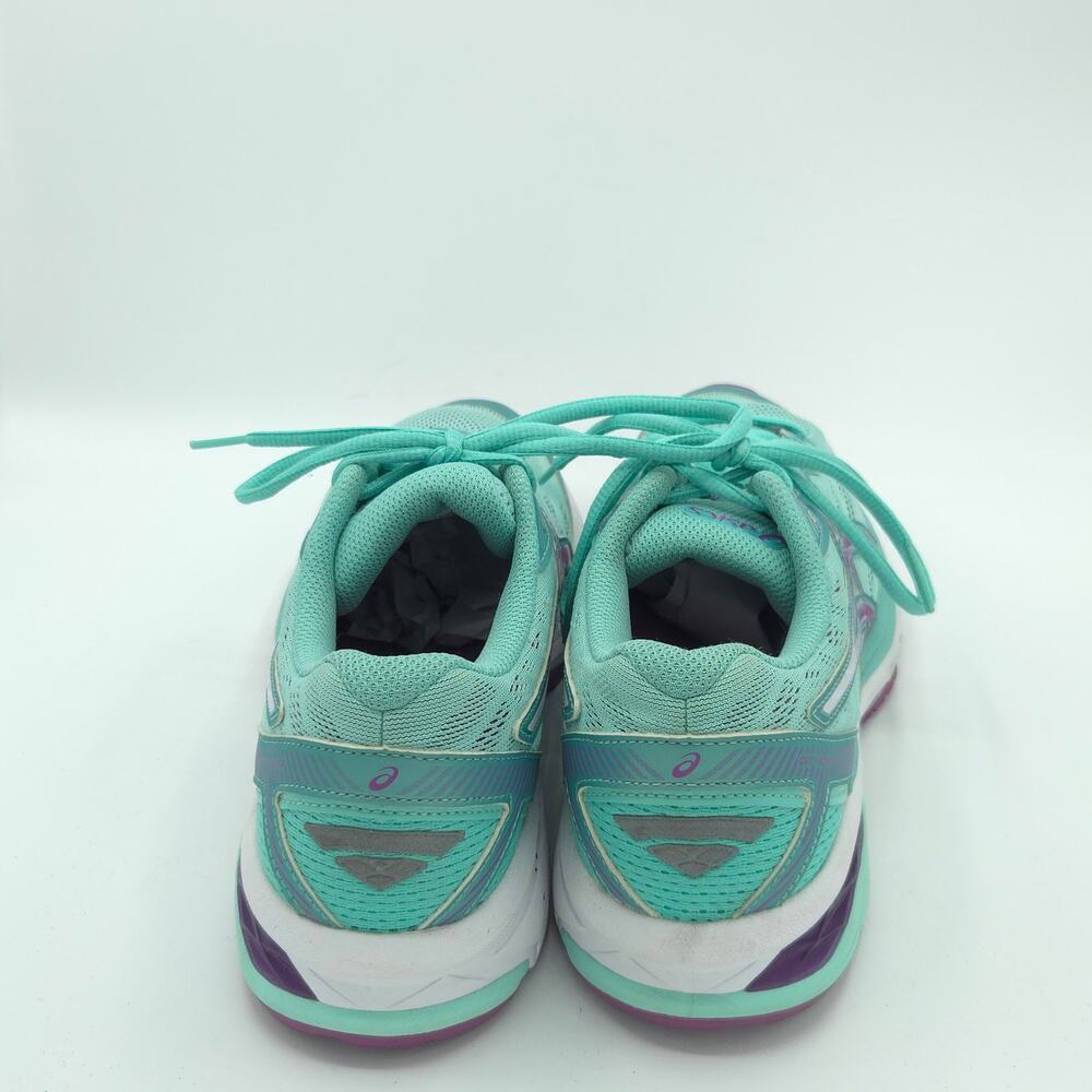Asics GT-1000 5 Women's Size 7 Running Mint Orchid Green Purple Sneakers - Picture 6 of 9